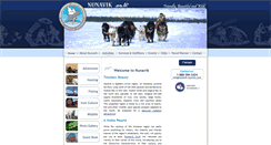 Desktop Screenshot of nunavik-tourism.com